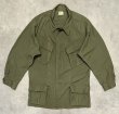 画像1: 60'S アメリカ軍 US ARMY "JUNGLE FATIGUE 3rd" ノンリップ ファティーグジャケット (VINTAGE)