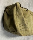 画像7: 40'S アメリカ軍 US NAVY "PARACHUTE TRAVELING BAG" キャンバスバッグ KWIKアルミジップ カーキ (VINTAGE)