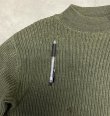 画像5: 40'S アメリカ軍 US NAVY ウール モックネック デッキセーター オリーブ (VINTAGE) 