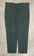 画像3: 70'S BIG YANK "MAGIC-TWILL" ワークパンツ 42TALONジップ グリーン (DEADSTOCK)