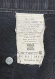 画像3: CARHARTT ダブルニー ダック ペインターパンツ ブラック USA製 (VINTAGE)