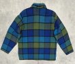 画像4: 60'S CAMPUS ハーフジップ プルオーバーシャツ TALONジップ チェック柄 USA製 (VINTAGE)