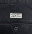 画像4: 90'S RALPH LAUREN "MARTIN PANT" フリスコパンツ ブラック W34L30 (VINTAGE)