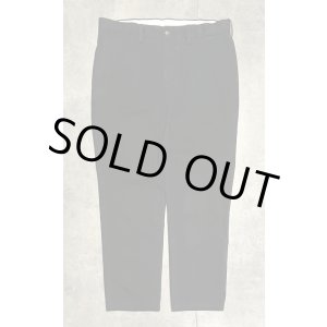 画像: 90'S RALPH LAUREN ノープリーツ チノパンツ ブラック W36L30 (VINTAGE)