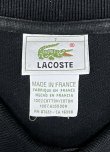 画像2: 90'S CHEMISE LACOSTE 長袖 ポロシャツ ブラック フランス製 (VINTAGE)