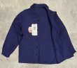 画像3: 60'S BLEU DE VERDUN フレンチワーク ワークジャケット カバーオール ブルー フランス製 (DEADSTOCK)