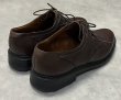 画像4: 80'S J.M.WESTON 554 旧ロゴ レザー ギリーシューズ ブラウン フランス製 (VINTAGE)