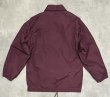 画像4: 80'S LL Bean チンスト付き ナイロン コーチジャケット バーガンディ USA製 (VINTAGE)