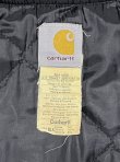 画像2: CARHARTT 裏地キルティング ダックベスト フェードブラック (VINTAGE)