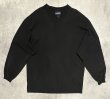 画像1: 90'S PURITAN 長袖 Tシャツ ブラック (VINTAGE)