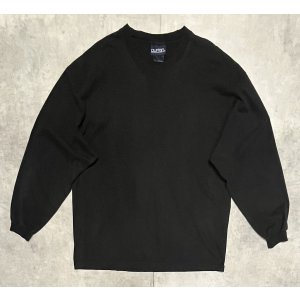 画像: 90'S PURITAN 長袖 Tシャツ ブラック (VINTAGE)