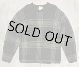 画像: 90'S J.CREW 旧タグ クルーネック セーター チェック柄 (VINTAGE)