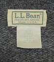 画像2: 80'S LL Bean ニット カーディガン チャコール USA製 (VINTAGE)