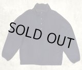画像: 90'S LANDS' END スナップボタン プルオーバーフリースジャケット ネイビー USA製 (VINTAGE)
