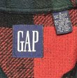 画像2: 90'S GAP 旧タグ ウールシャツ チェック柄 (VINTAGE)
