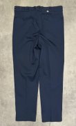 画像3: 80'S DICKIES チビタグ ツープリーツ ワークパンツ ネイビー USA製 (VINTAGE)