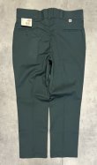 画像1: 80'S DICKIES "INDUSTRIAL WEAR" ワークパンツ ダークグリーン USA製 (DEADSTOCK)