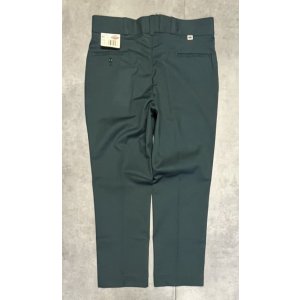 画像: 80'S DICKIES "INDUSTRIAL WEAR" チビタグ ワークパンツ ダークグリーン USA製 (DEADSTOCK)
