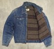画像5: 70'S MONTGOMERY WARD 101 裏地ブランケット デニムジャケット インディゴ (VINTAGE)