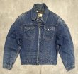 画像1: 70'S MONTGOMERY WARD 101 裏地ブランケット デニムジャケット インディゴ (VINTAGE)