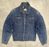 画像: 70'S MONTGOMERY WARD 101 裏地ブランケット デニムジャケット インディゴ (VINTAGE)
