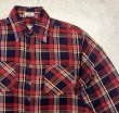 画像3: 90'S SAUGATUCK プリントネル フランネルシャツ チェック柄 (VINTAGE)