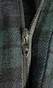 画像3: 70'S PENDLETON ウールパンツ TALONジップ ブラックウォッチ USA製 (VINTAGE)