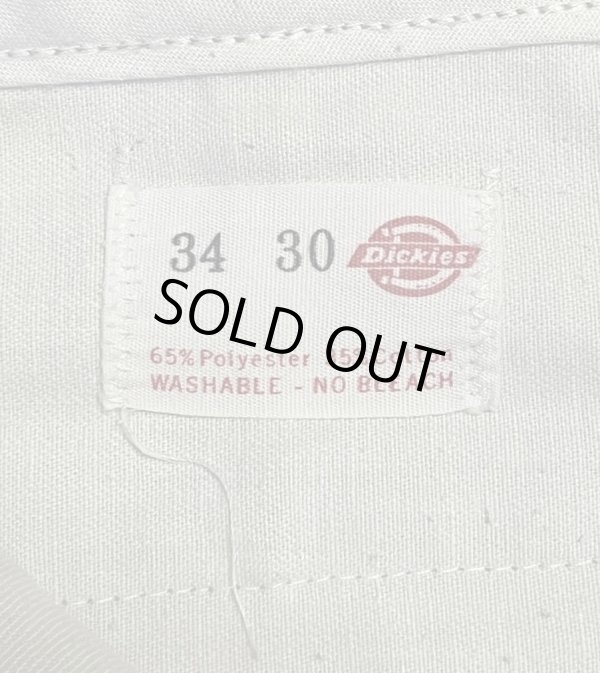 画像4: 70'S DICKIES 874 チビタグ ワークパンツ ベージュ TALONアルミジップ USA製 (VINTAGE)