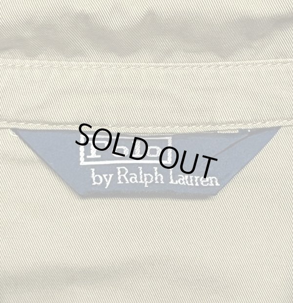 画像2: 90'S RALPH LAUREN 三角タグ チンスト付き ドリズラージャケット タン (VINTAGE)