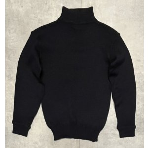 画像: 40'S アメリカ軍 US NAVY ウール モックネック ゴブセーター ダークネイビー (VINTAGE) 