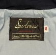 画像2: 70'S SEARS "SPORTSWEAR" チンスト付き スタンドカラー ドリズラージャケット ダークネイビー (VINTAGE)