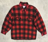 画像: 80'S CHAMPION 猫目ボタン ヘビーフランネル ワークシャツ チェック柄 (VINTAGE)