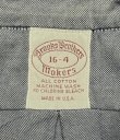画像2: 80'S BROOKS BROTHERS "MAKERS" オックスフォード BDシャツ ブルー USA製 (VINTAGE)