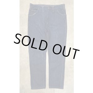 画像: 70'S DICKIES 黒タグ フロントスナップボタン デニム TALONアルミジップ インディゴ USA製 (VINTAGE)