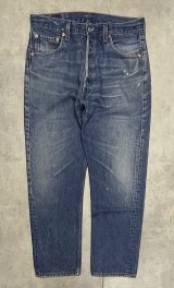 画像: 90'S LEVIS 501 デニム インディゴ W36L31 USA製 (VINTAGE)