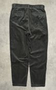画像3: 90'S RALPH LAUREN "ANDREW PANT" ツープリーツ 太畝 コーデュロイパンツ チャコール (VINTAGE)