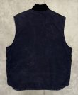 画像4: CARHARTT 裏地キルティング ダックベスト ネイビー (VINTAGE)