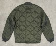 画像5: 90'S アメリカ軍 USAF "CWU-9/P" キルティング ライナージャケット セージグリーン (MINT CONDITION) 