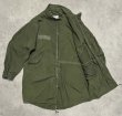 画像4: 80'S アメリカ軍 US ARMY M65 フィッシュテールパーカー ミリタリーグリーン (VINTAGE)