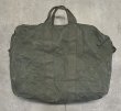 画像8: 80'S アメリカ軍 USAF コットンキャンバス フライヤーズキットバッグ オリーブ (VINTAGE)