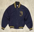 画像1: 60'S CHAMPION C中ランタグ ドリズラージャケット TALONジップ ネイビー (VINTAGE)