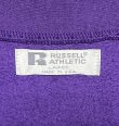 画像2: 90'S RUSSELL ATHLETIC スウェット カーディガン 無地 グレープ USA製 (VINTAGE)
