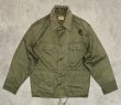 画像1: 60'S LL Bean "筆記体タグ" ワーデンジャケット オリーブ USA製 (VINTAGE)