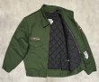 画像3: 90'S NATIONAL PARK SERVICE キルティングライナー付き ワークジャケット オリーブ (VINTAGE)