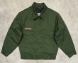 画像1: 90'S NATIONAL PARK SERVICE キルティングライナー付き ワークジャケット オリーブ (VINTAGE)