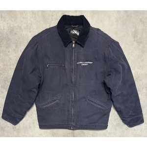 画像: 00'S VP SPORT 裏地キルティング ワークジャケット ネイビー (VINTAGE)