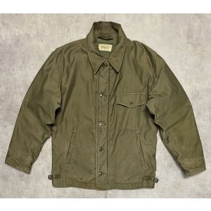 画像: 60'S アメリカ軍 US NAVY "A-2" 初期モデル 三角フラップ デッキジャケット (VINTAGE)