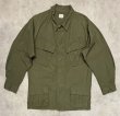 画像1: 70'S アメリカ軍 US ARMY "JUNGLE FATIGUE" リップストップ ファティーグジャケット (VINTAGE)