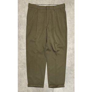画像: 80'S BROOKS BROTHERS ツータック ウールパンツ カーキ USA製 (VINTAGE)