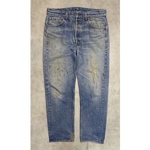 画像: 80'S LEVIS 501 デニム インディゴ W34L30 USA製 (VINTAGE)